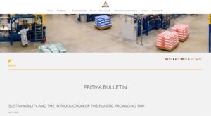 The Prisma Group New Factory Front Logo